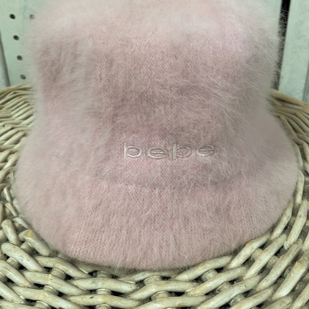 Bebe angora blend hat - Picture 4 of 6